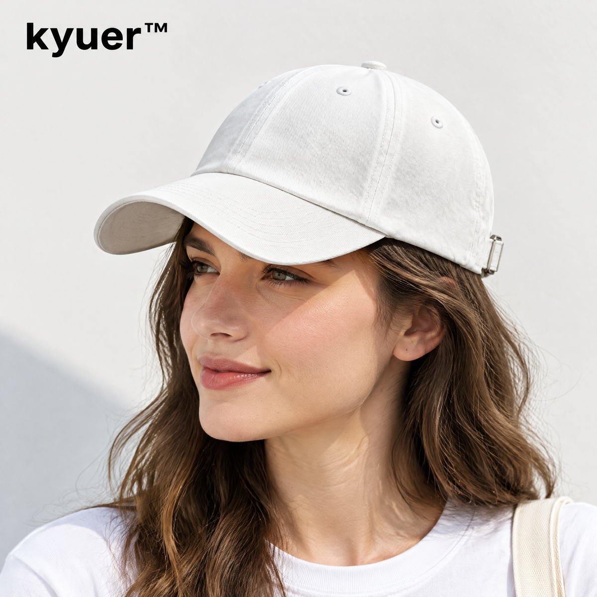 kyuer™ Avery Cotton Baseball Cap - scene