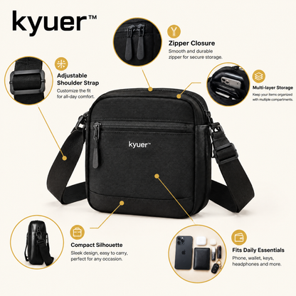 kyuer™ Milo Compact Crossbody Bag - detail