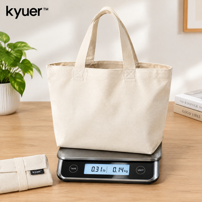 kyuer™ Reese Foldable Canvas Tote - weight