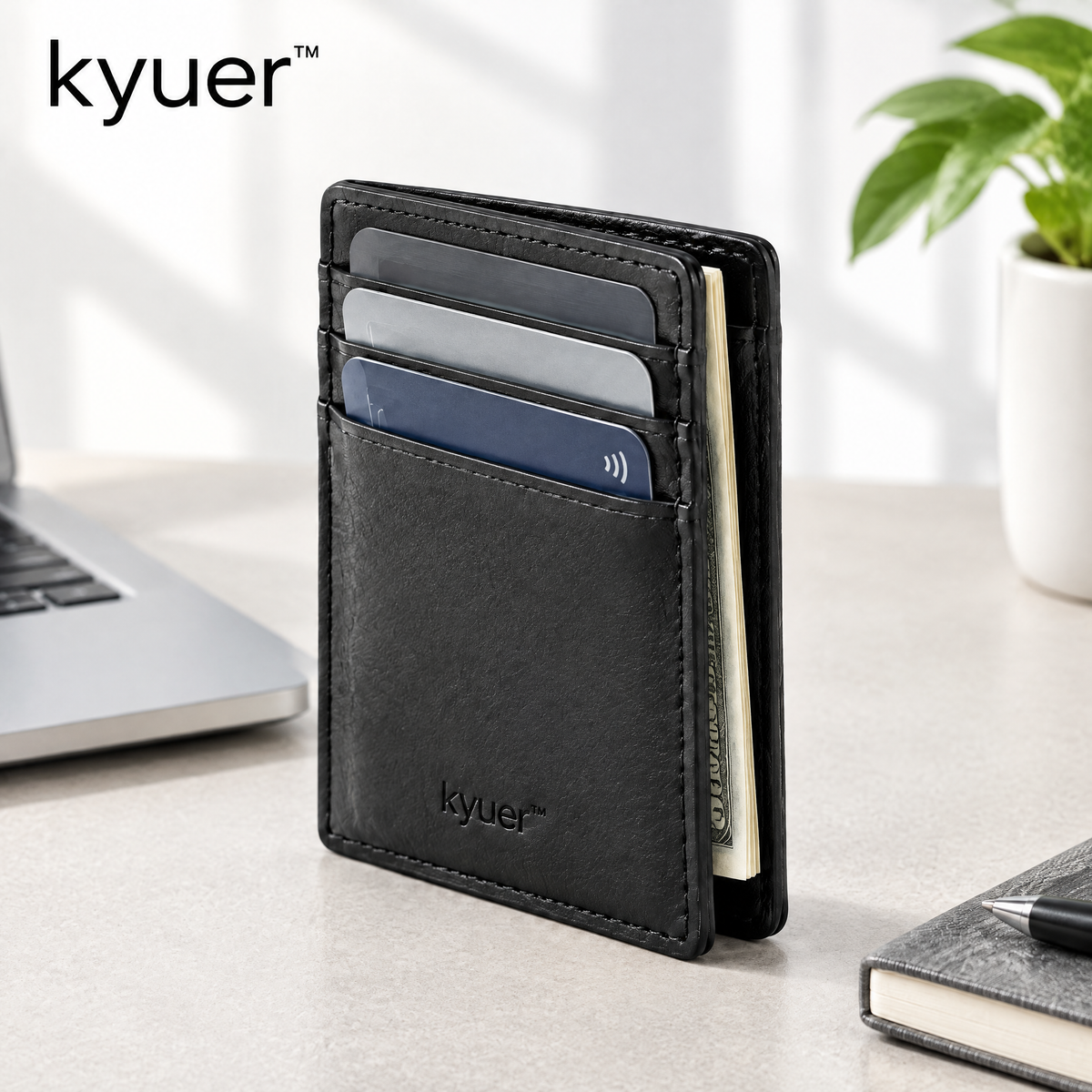kyuer™ Quinn Slim Card Holder - scene