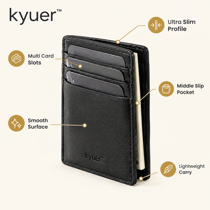 kyuer™ Quinn Slim Card Holder - detail