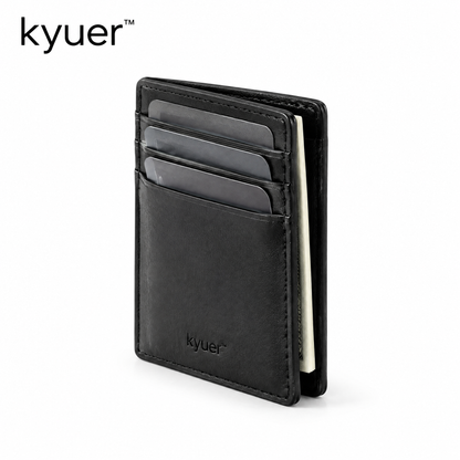 kyuer™ Quinn Slim Card Holder - white background